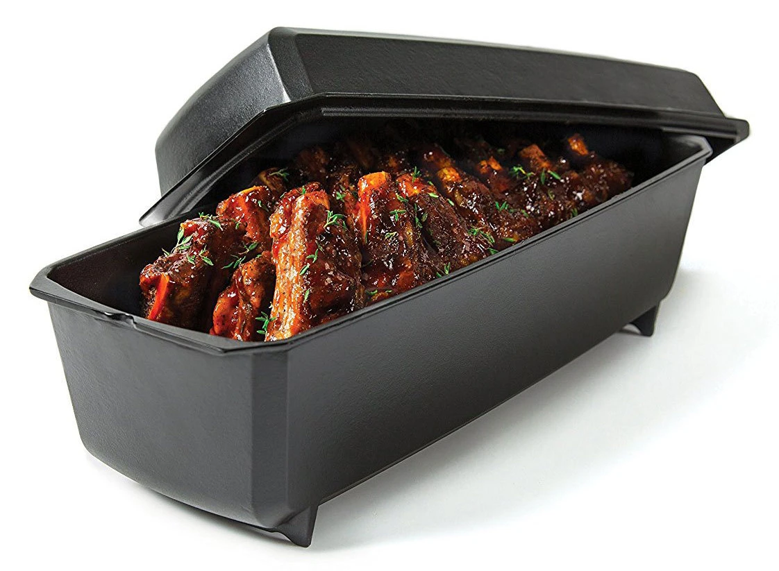 Broil King Asador Para Costillas Hierro Fundido 1 Broil King Asador Para Costillas Hierro Fundido