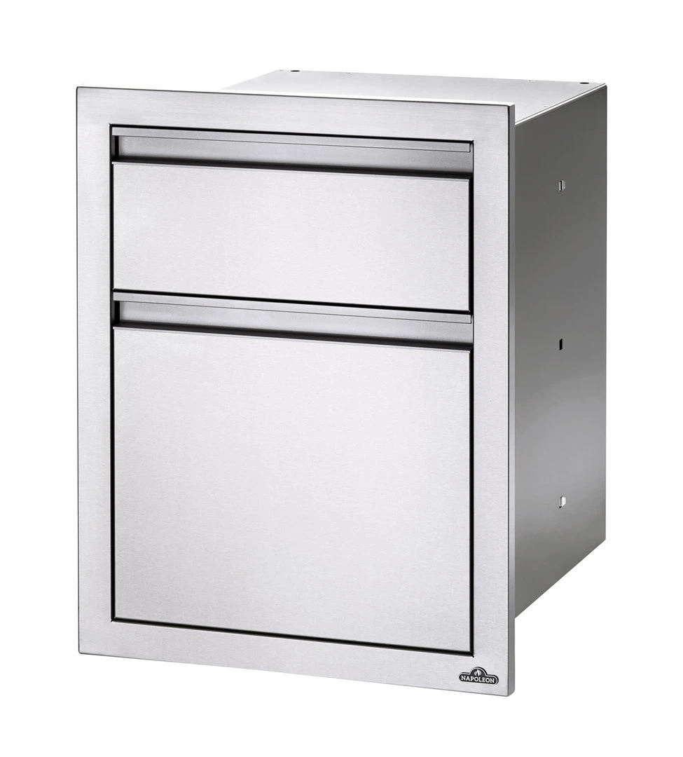 Napoleon Cajonero Doble Cubo De Basura Y Rollo De Papel 2 Napoleon Cajonero Doble Cubo De Basura Y Rollo De Papel - Imagen 2