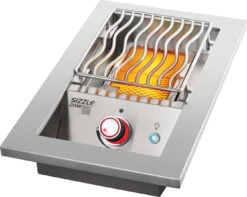 Napoleon Quemador Sizzle Zone Serie 700 3 KW BIB10IRPSS -Napoleonr Ventas BIB10IR DropIn Burner Ang GridHigh BurnerOn