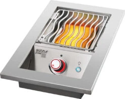 Napoleon Quemador Sizzle Zone Serie 700 3 KW BIB10IRPSS -Napoleonr Ventas BIB10IR DropIn Burner Ang GridLow BurnerOn