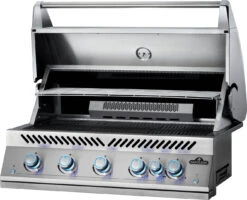 Napoleon Serie 700 38 RB Encastrar BIG38RBPSS -Napoleonr Ventas BIG38RB Grillhead Ang Open KnobsOff Lit WarmingRackF 1
