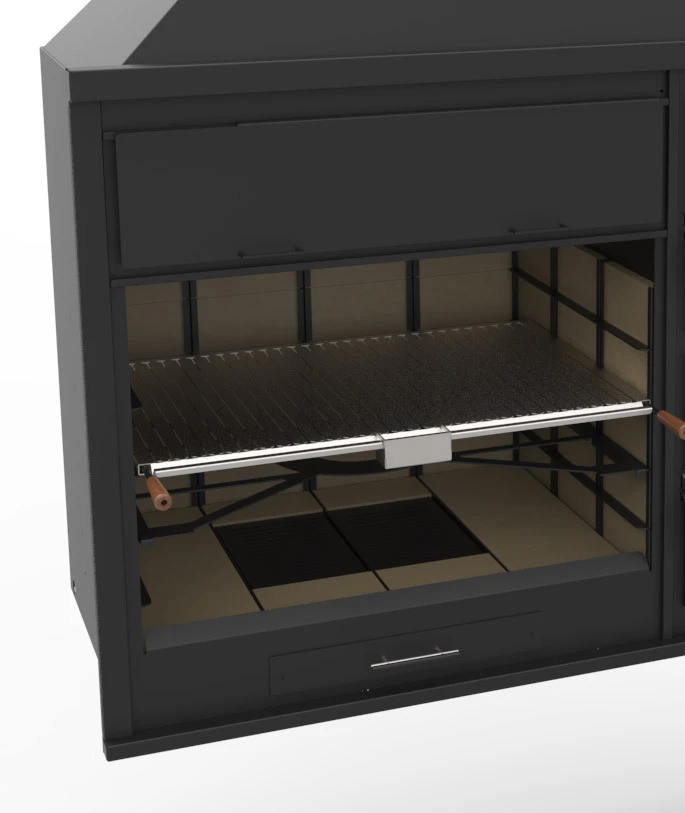 Barbacoa Argentina 200 Cm. Con Horno 2 Barbacoa Argentina 200 Cm. Con Horno - Imagen 2