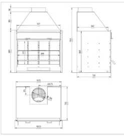 Barbacoa Argentina 90 Cm. 7 Barbacoa Argentina 90 Cm. -Napoleonr Ventas Barbacoa Argentina 90 cm 3