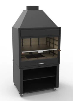 Barbacoa Argentina 90 Cm. Con Mueble