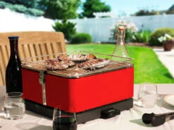 Barbacoa Portatil Sin Humo Teide Rojo -Napoleonr Ventas Barbacoa Portatil Sin Humo Teide Rojo 11