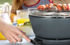 Barbacoa Portatil Sin Humo Vesubio Gris -Napoleonr Ventas Barbacoa Portatil Sin Humo Vesubio Gris 10