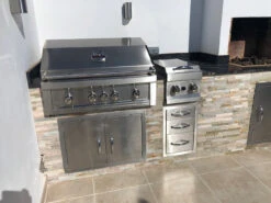 Barbacoa Ruby De 4 Quemadores -Napoleonr Ventas Barbacoa Ruby 4 quemadores encastrar Acero Inoxidable 15