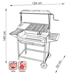 IMEX Barbacoa Todo Acero Inoxidable Con Elevador Deluxe II -Napoleonr Ventas Barbacoa Todo Acero Inoxidable con Elevador Deluxe II 3