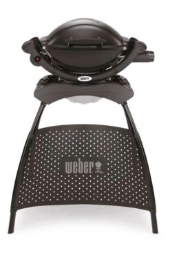Barbacoa Weber Q 1000 Negra + Mesa