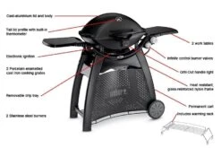 Barbacoa Weber Q 3200 Negra -Napoleonr Ventas Barbacoa Weber Q 3200 Negra.8