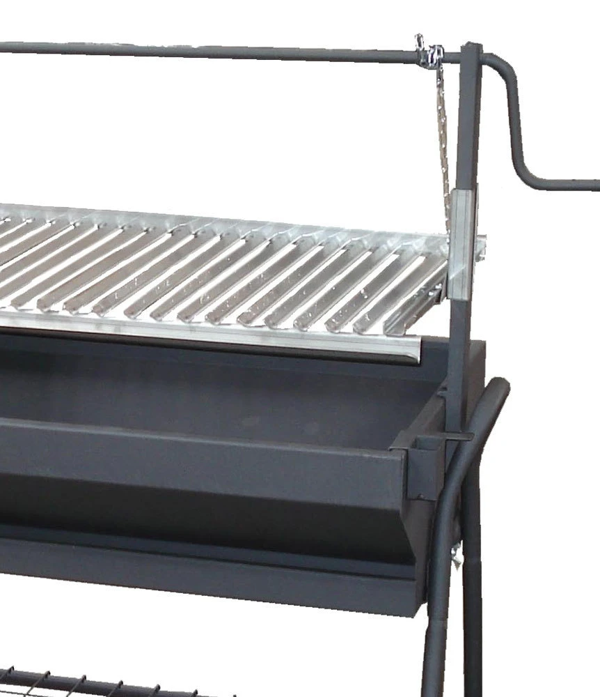 IMEX Barbacoa Con Parrilla-Plancha Inox. Y Elevador 80 Cm. - Imagen 2