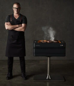 Barbacoa De Carbón Con Rustidor Fusion -Napoleonr Ventas Barbacoa de Carbon con Rustidor Fusion 14