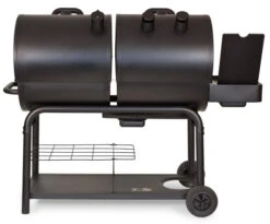 Barbacoa Duo De Gas Y De Carbón -Napoleonr Ventas Barbacoa duo gas carbon char griller 8
