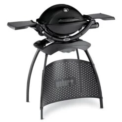 Barbacoa Weber Q 1200 Negra Con Stand