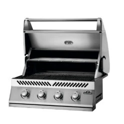 Napoleon Serie 500 32 IB Encastrar BI32PSS -Napoleonr Ventas Built in BI32 Grill Angle Open RackBack