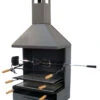 Cajon Barbacoa Con Chimenea Y Rustidor