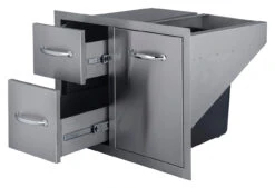 Cajonera Doble + Cajón Cubo Basura -Napoleonr Ventas Cajonera doble cajon cubo basura 2