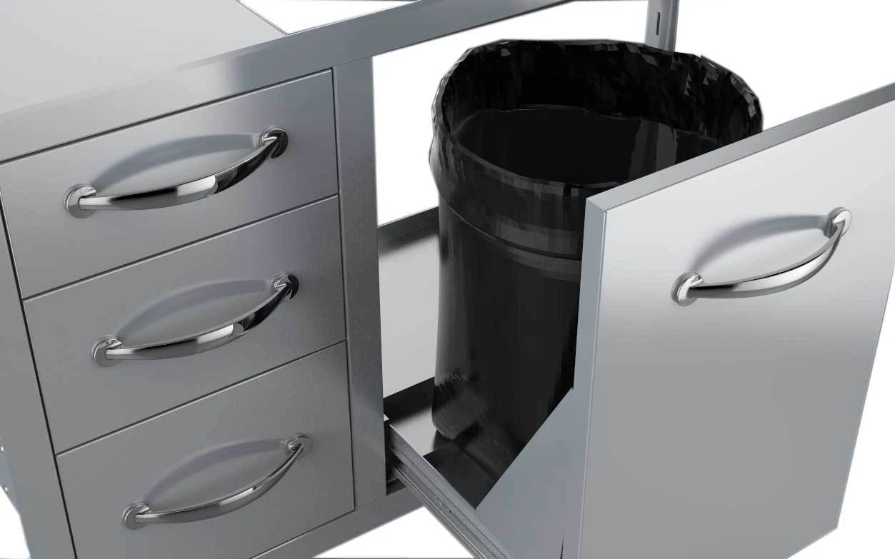 Cajonera Triple + Cajón Botella Gas O Cubo Basura 3 Cajonera Triple + Cajón Botella Gas O Cubo Basura - Imagen 3