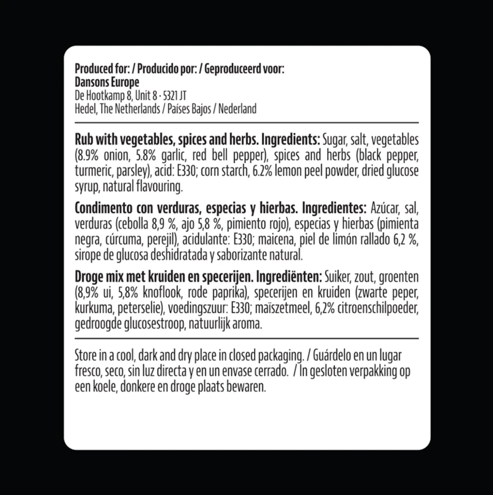 Fish & Sea Rub 380 Gr 3 Fish & Sea Rub 380 Gr - Imagen 3