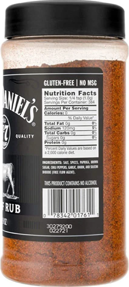 Jack Daniel´s N7 Rub Especias Para Carne De Res 2 Jack Daniel´s N7 Rub Especias Para Carne De Res - Imagen 2