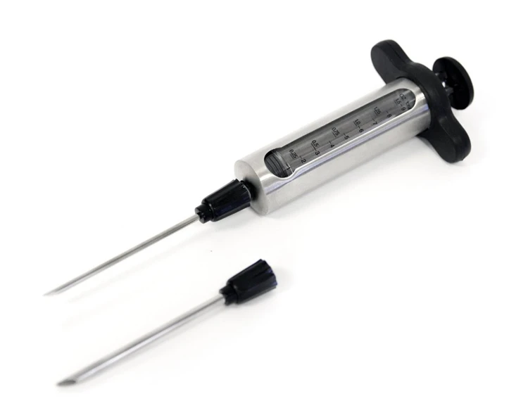 Broil King Jeringa Para Salsas Y Marinados De Acero Inoxidable 1 Broil King Jeringa Para Salsas Y Marinados De Acero Inoxidable