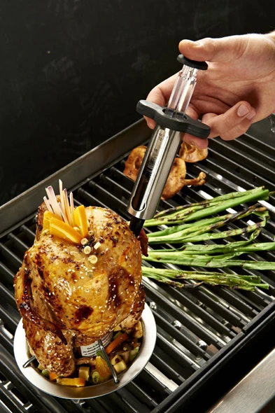 Broil King Jeringa Para Salsas Y Marinados De Acero Inoxidable 2 Broil King Jeringa Para Salsas Y Marinados De Acero Inoxidable - Imagen 2