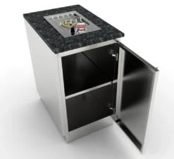 Módulo Inox. 1 Puerta Dcha. -Napoleonr Ventas Modulo Inox 1 Puerta Dcha 3