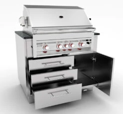 Módulo Inox. Para Barbacoa Gas 4 Quemadores -Napoleonr Ventas Modulo Inox Barbacoa Gas 4 Quemadores 6