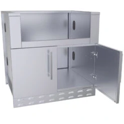 Módulo Inox. Para Barbacoa Carbón Y Leña Híbrida 30" 7 Módulo Inox. Para Barbacoa Carbón Y Leña Híbrida 30" -Napoleonr Ventas Modulo Inox barbacoa Carbon Lena Hibrida 1