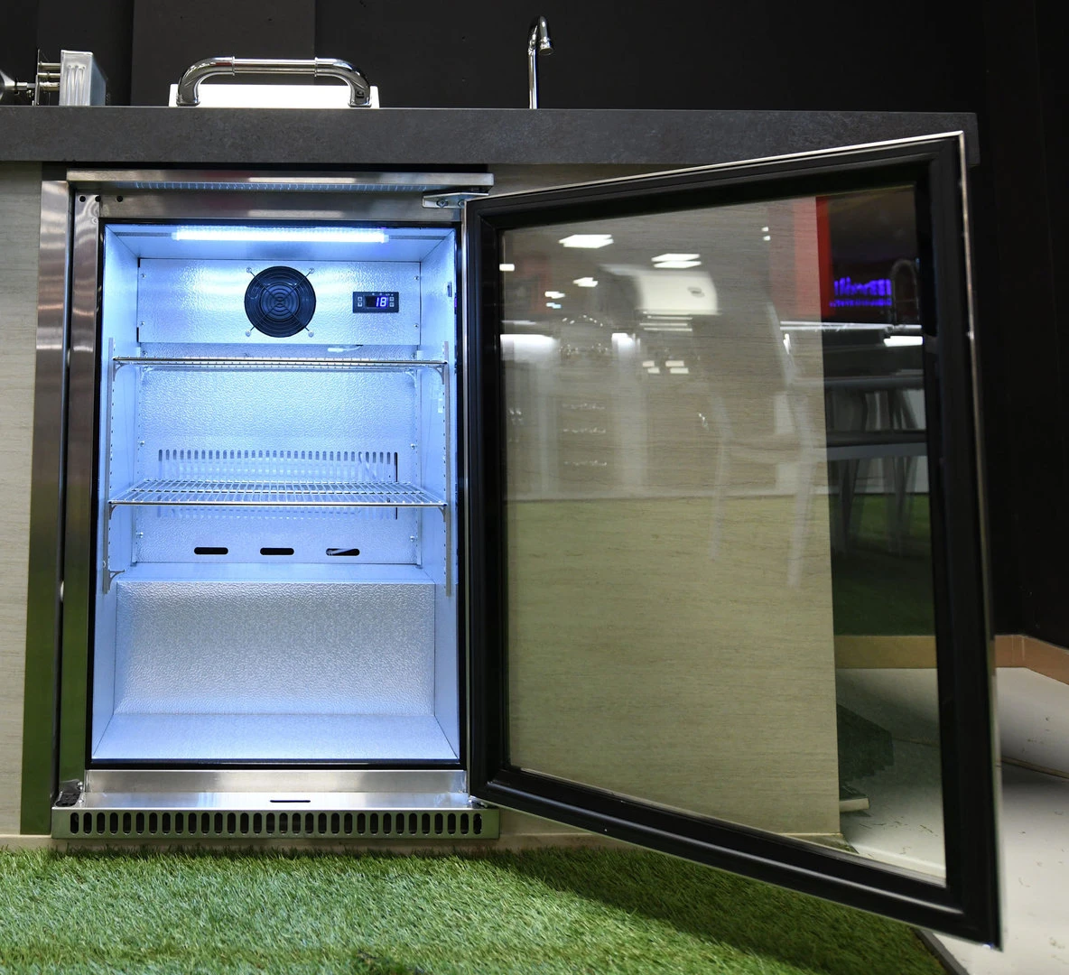 Nevera De 120 Lt. Acero Inoxidable Para Exterior 10 Nevera De 120 Lt. Acero Inoxidable Para Exterior - Imagen 10