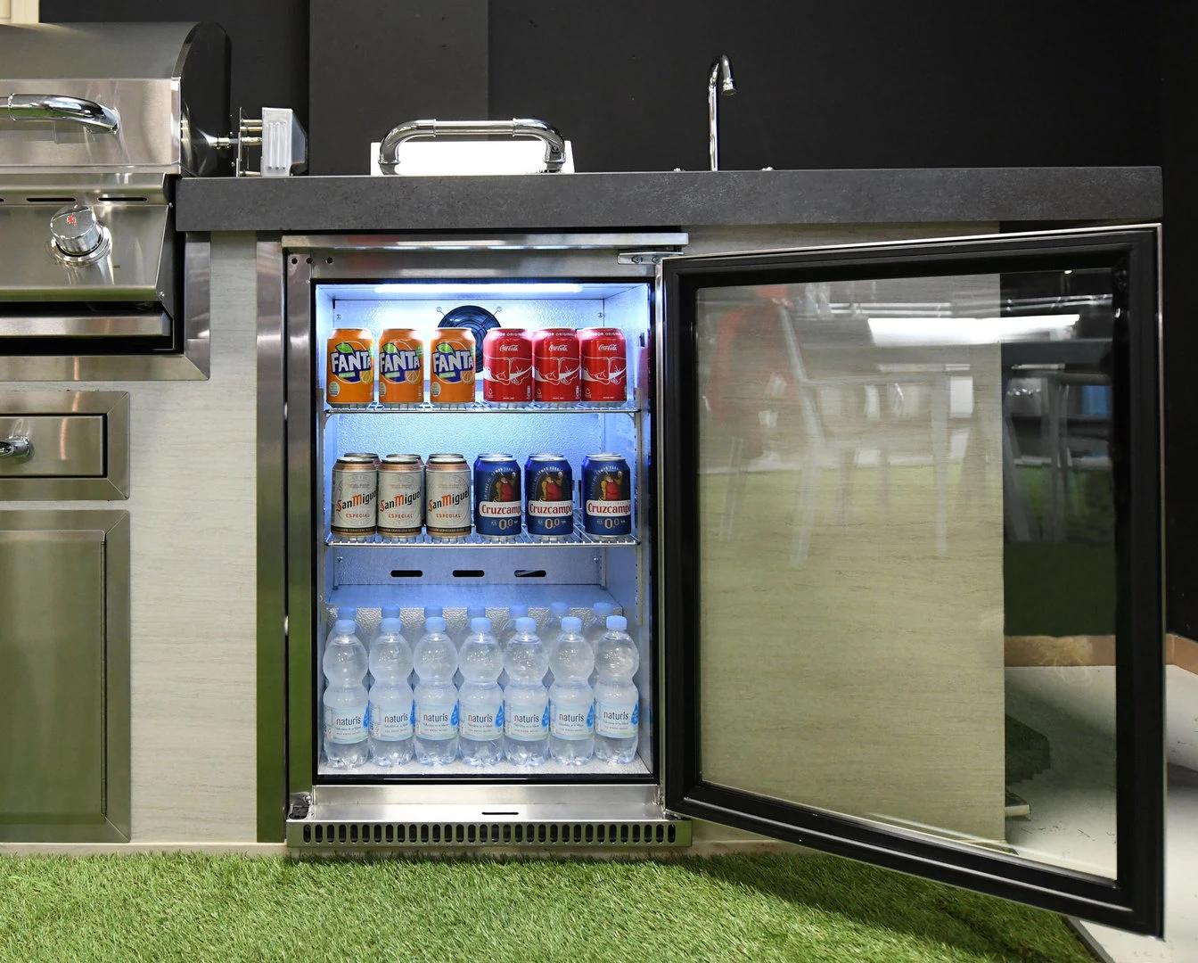 Nevera De 120 Lt. Acero Inoxidable Para Exterior 12 Nevera De 120 Lt. Acero Inoxidable Para Exterior - Imagen 12