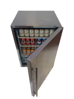 Nevera Para Exterior 60 Cm. De Acero Inoxidable -Napoleonr Ventas Nevera exterior 60 cm Acero Inoxidable 2