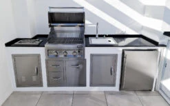 Nevera Para Exterior 60 Cm. De Acero Inoxidable -Napoleonr Ventas Nevera exterior 60 cm Acero Inoxidable 5