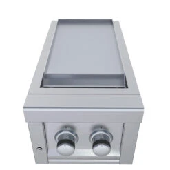 Plancha Inox. Con Recogegrasa Serie Ruby -Napoleonr Ventas Plancha Inox. con recogegrasa serie Ruby 5