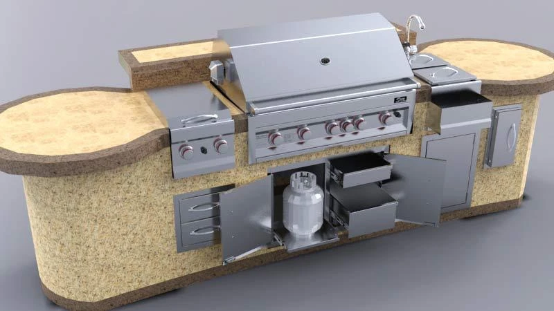 Puerta Doble Con Cajones Y Plataforma 3 Puerta Doble Con Cajones Y Plataforma - Imagen 3