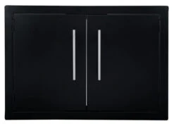 Puerta Doble Grande Alta Negra