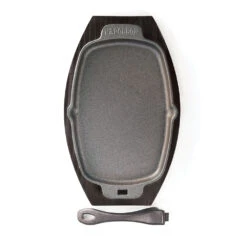 Napoleon Sartén De Hierro Fundido Con Base De Madera