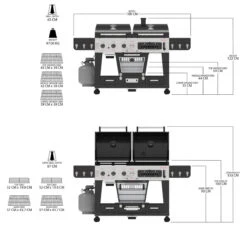 Barbacoa Combo Memphis Pit Boss PBMEMU1 23 Barbacoa Combo Memphis Pit Boss PBMEMU1 -Napoleonr Ventas Sin IJulo