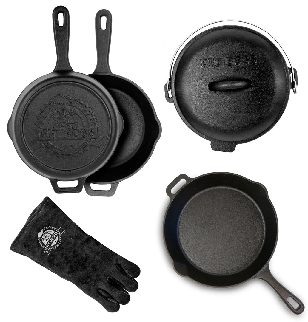 Set De Utensilios Pit Boss De Hierro Fundido 1 Set De Utensilios Pit Boss De Hierro Fundido