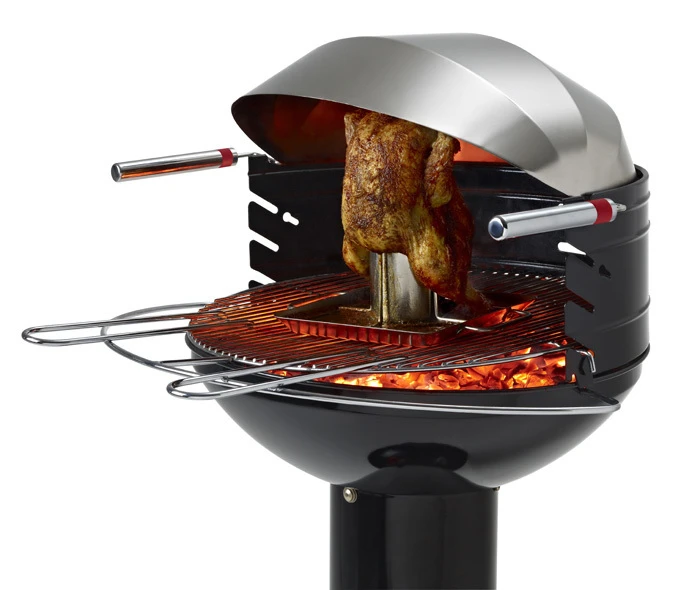 BARBECOOK Tapa Inox Para Barbacoas Optima Y Loewy 45 2 BARBECOOK Tapa Inox Para Barbacoas Optima Y Loewy 45 - Imagen 2