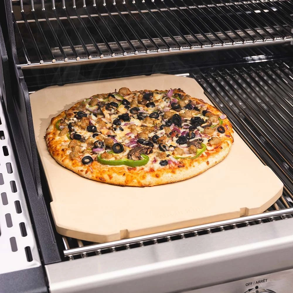 Broil King Piedra Pizza Rectangular Para Baron 4 Broil King Piedra Pizza Rectangular Para Baron - Imagen 4