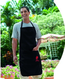 Delantal Negro Ajustable Weber -Napoleonr Ventas delantal ajustable weber apron 6474 8
